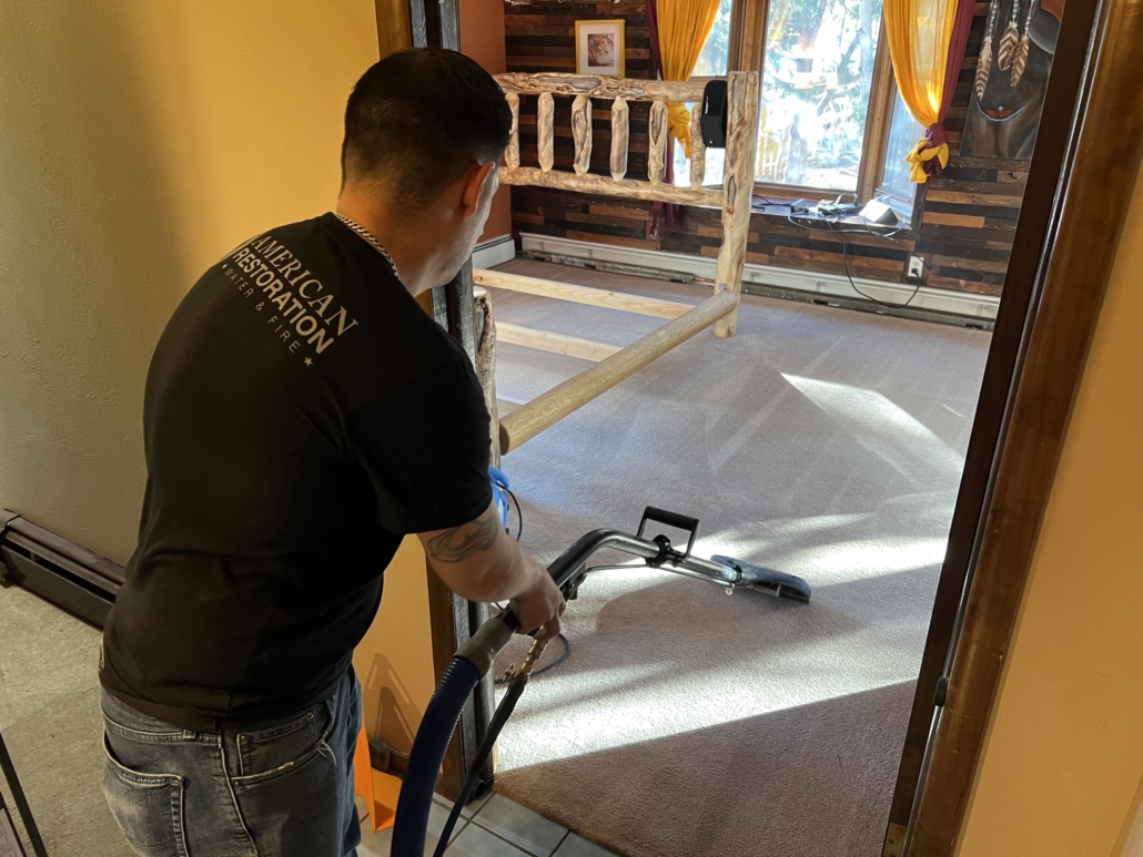 American Restoration professional carpet cleaning, tile and grout cleaning, upholstery cleaning, pet stain and odor removal, carpet repair